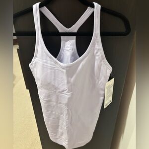 Lululemon Ebb to Street to Tank in Lavender Frost 
Size 10